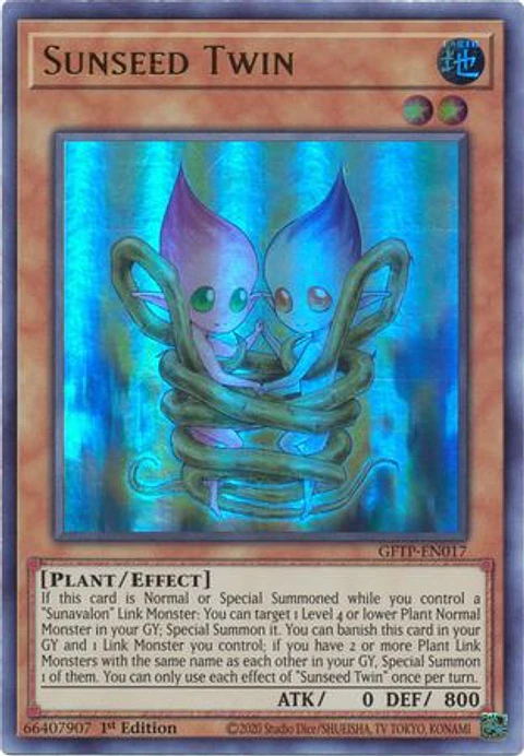 Sunseed Twin - GFTP-EN017 - Ultra Rare