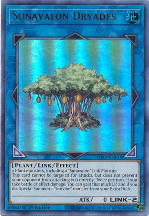 Sunavalon Dryades - GFTP-EN019 - Ultra Rare