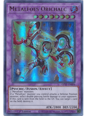 Metalfoes Orichalc - GFTP-EN094 - Ultra Rare