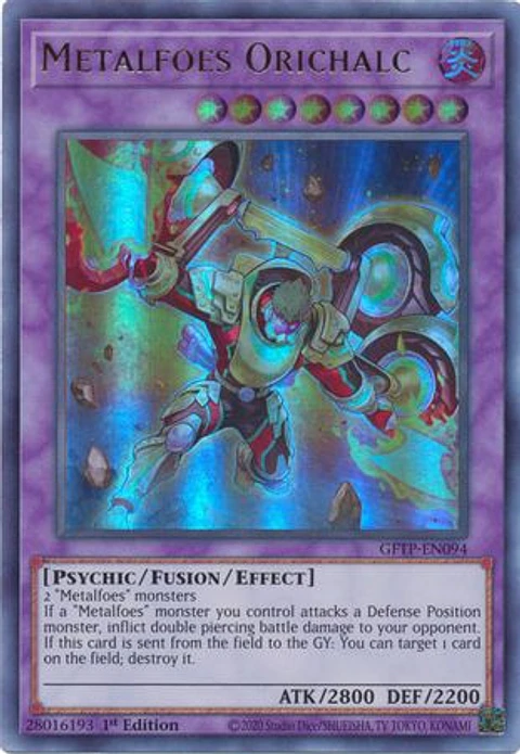 Metalfoes Orichalc - GFTP-EN094 - Ultra Rare