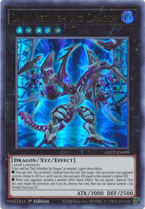 Dark Requiem Xyz Dragon - GFTP-EN099 - Ultra Rare