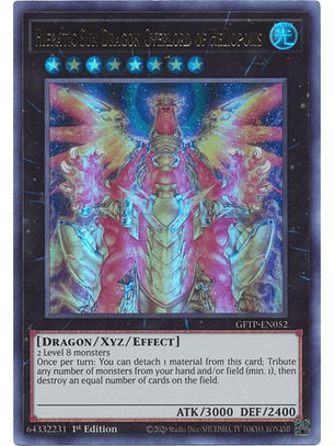 Hieratic Sun Dragon Overlord of Heliopolis - GFTP-EN052 - Ultra Rare