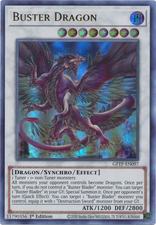 Buster Dragon - GFTP-EN097 - Ultra Rare 1