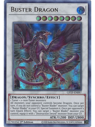 Buster Dragon - GFTP-EN097 - Ultra Rare