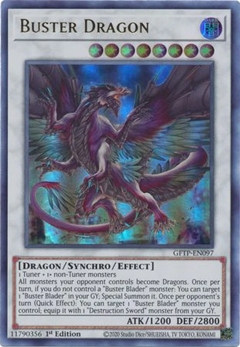 Buster Dragon - GFTP-EN097 - Ultra Rare