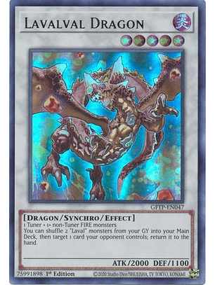Lavalval Dragon - GFTP-EN047 - Ultra Rare