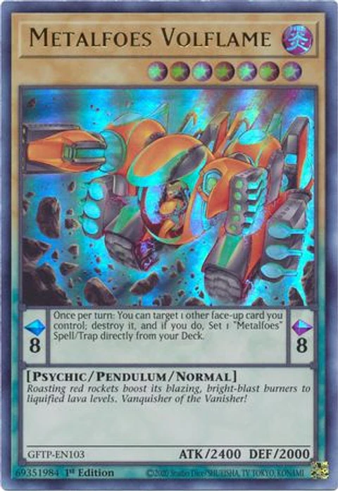 Metalfoes Volflame - GFTP-EN103 - Ultra Rare