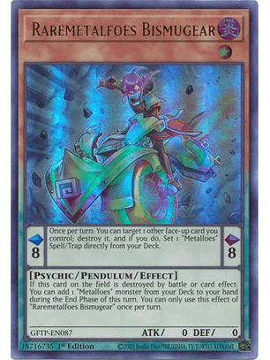 Raremetalfoes Bismugear - GFTP-EN087 - Ultra Rare