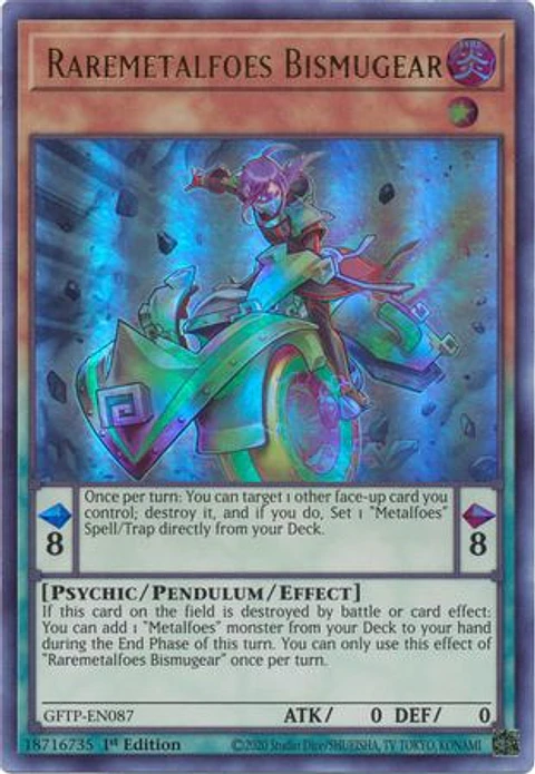Raremetalfoes Bismugear - GFTP-EN087 - Ultra Rare