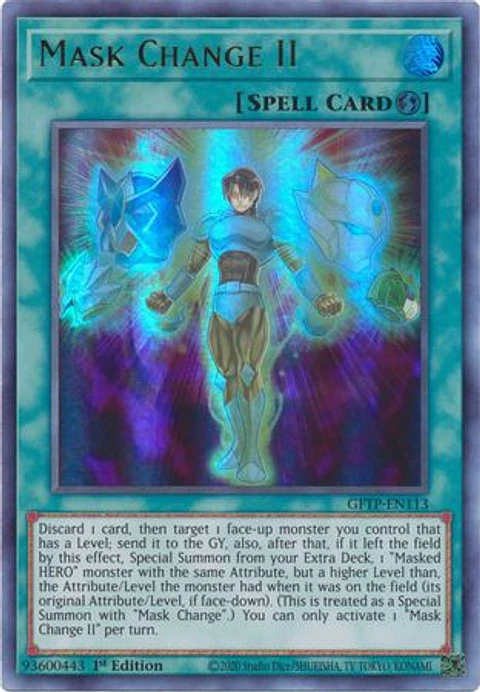 Mask Change II - GFTP-EN113 - Ultra Rare