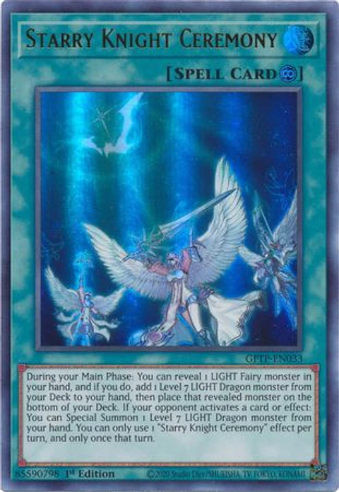 Starry Knight Ceremony - GFTP-EN033 - Ultra Rare