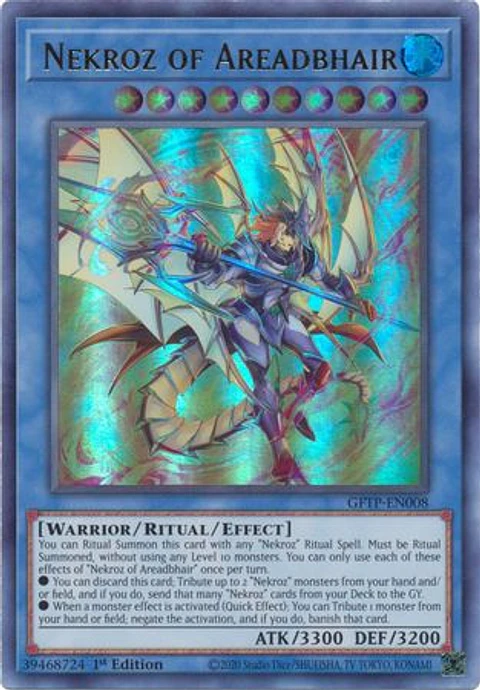 Nekroz of Areadbhair - GFTP-EN008 - Ultra Rare
