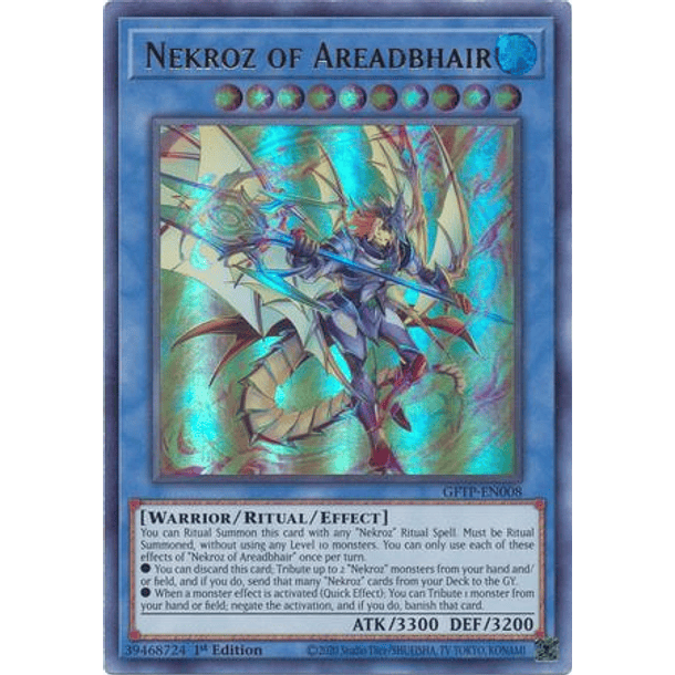 Nekroz of Areadbhair - GFTP-EN008 - Ultra Rare