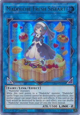 Madolche Fresh Sistart - GFTP-EN104 - Ultra Rare 1