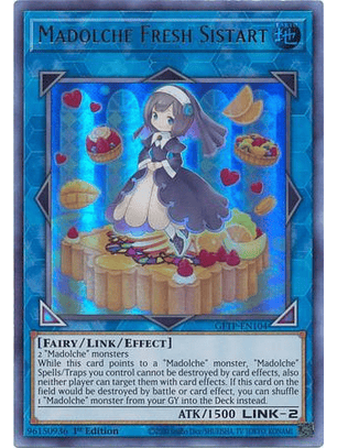 Madolche Fresh Sistart - GFTP-EN104 - Ultra Rare