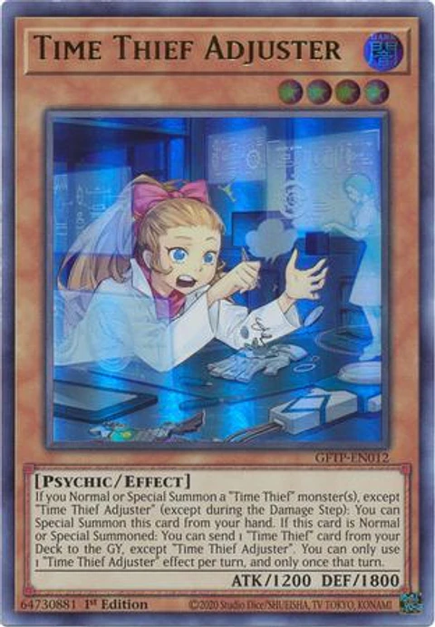 Time Thief Adjuster - GFTP-EN012 - Ultra Rare