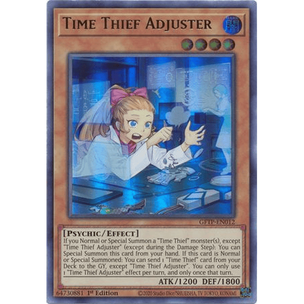 Time Thief Adjuster - GFTP-EN012 - Ultra Rare