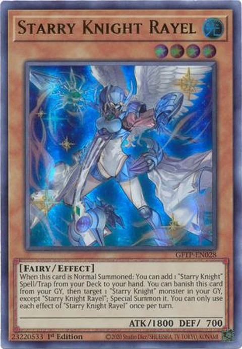 Starry Knight Rayel - GFTP-EN028 - Ultra Rare