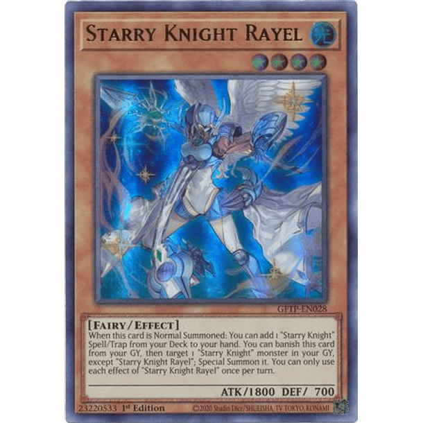 Starry Knight Rayel - GFTP-EN028 - Ultra Rare