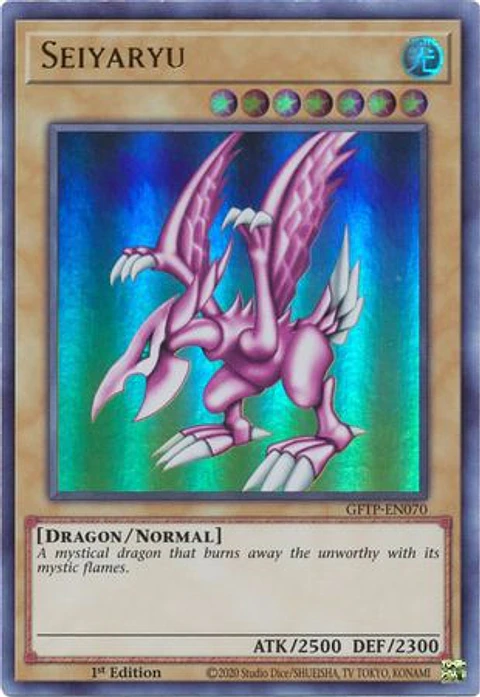 Seiyaryu - GFTP-EN070 - Ultra Rare