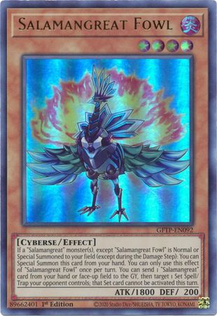 Salamangreat Fowl - GFTP-EN092 - Ultra Rare 1