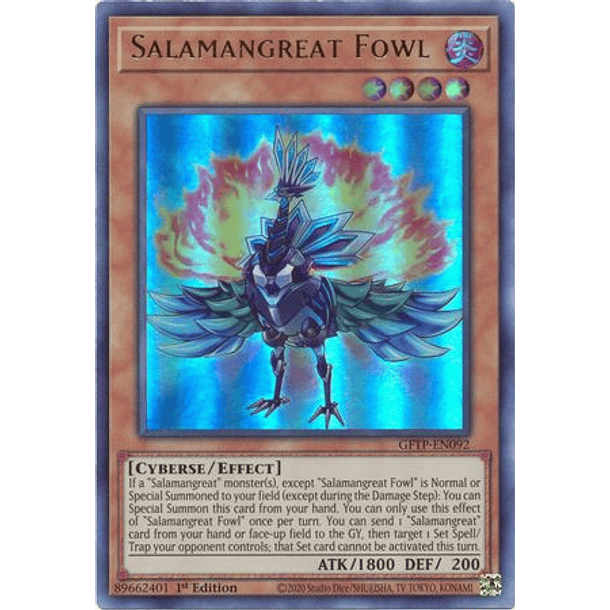 Salamangreat Fowl - GFTP-EN092 - Ultra Rare