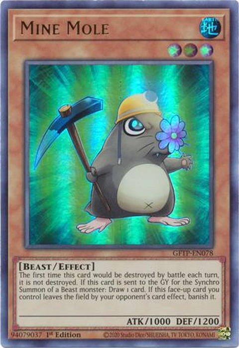 Mine Mole - GFTP-EN078 - Ultra Rare