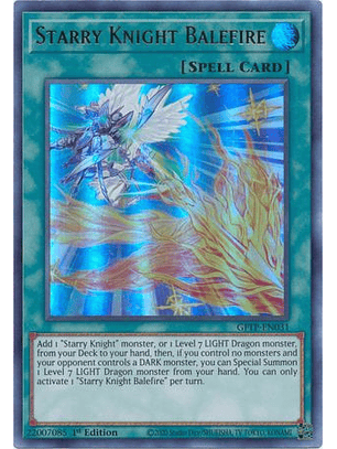 Starry Knight Balefire - GFTP-EN031 - Ultra Rare