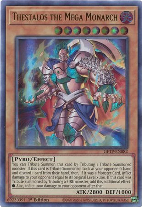 Thestalos the Mega Monarch - GFTP-EN082 - Ultra Rare