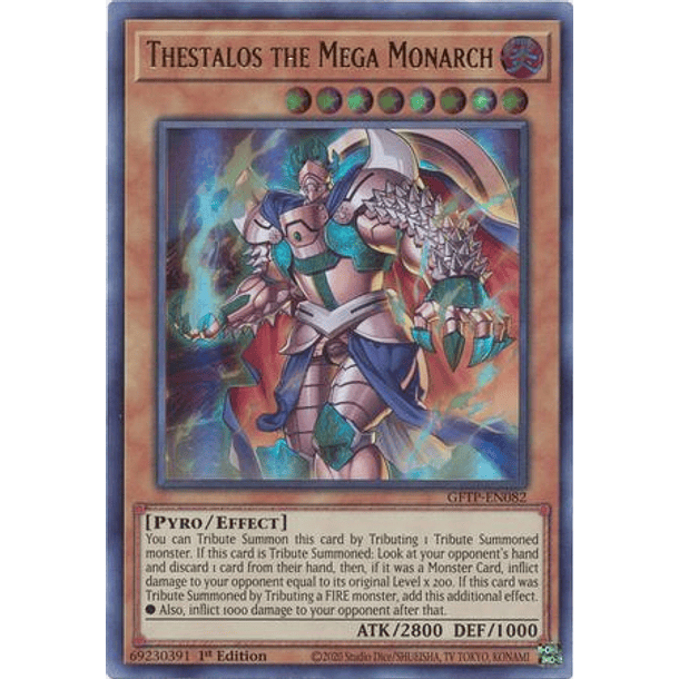 Thestalos the Mega Monarch - GFTP-EN082 - Ultra Rare