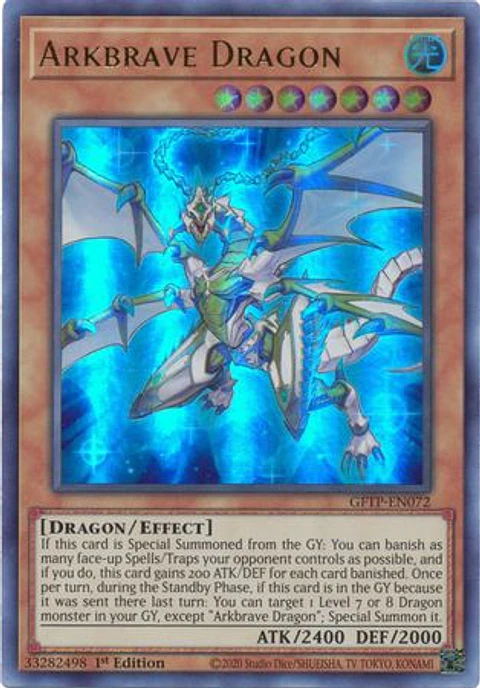 Arkbrave Dragon - GFTP-EN072 - Ultra Rare