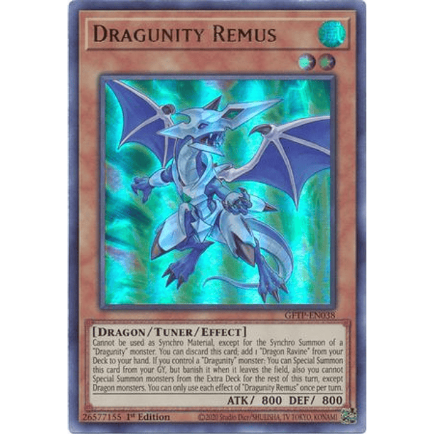 Dragunity Remus - GFTP-EN038 - Ultra Rare