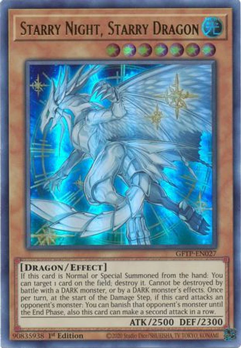Starry Night, Starry Dragon - GFTP-EN027 - Ultra Rare