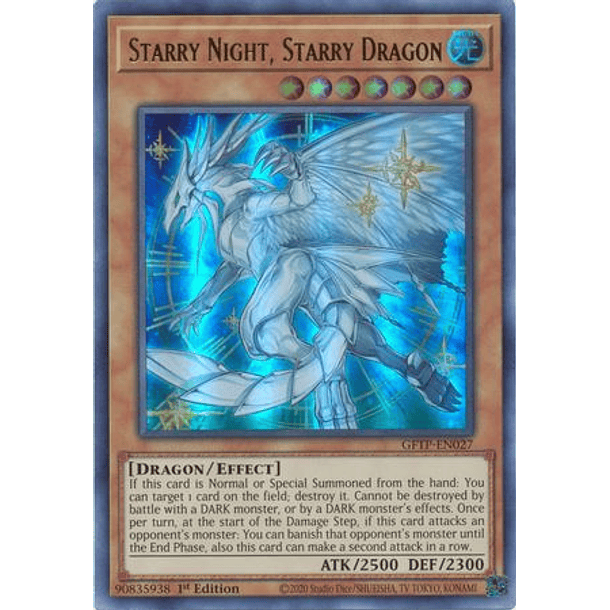 Starry Night, Starry Dragon - GFTP-EN027 - Ultra Rare