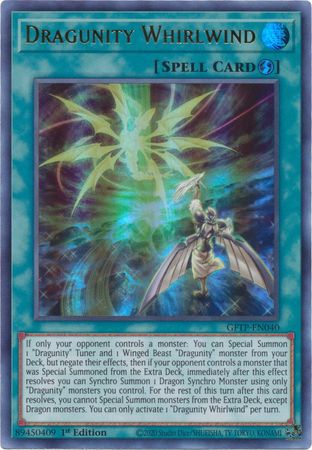 Dragunity Whirlwind - GFTP-EN040 - Ultra Rare 1