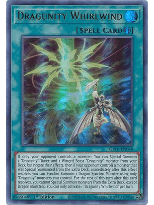 Dragunity Whirlwind - GFTP-EN040 - Ultra Rare