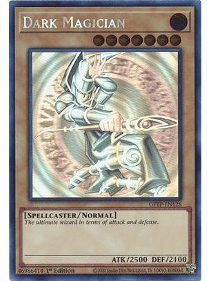 Dark Magician - GFTP-EN128 - Ghost Rare
