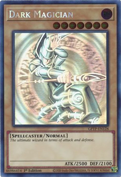 Dark Magician - GFTP-EN128 - Ghost Rare