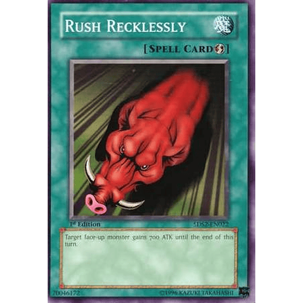 Rush Recklessly - 5DS2-EN022 - Common