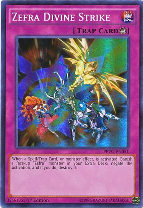 Zefra Divine Strike - PEVO-EN051 - Super Rare 