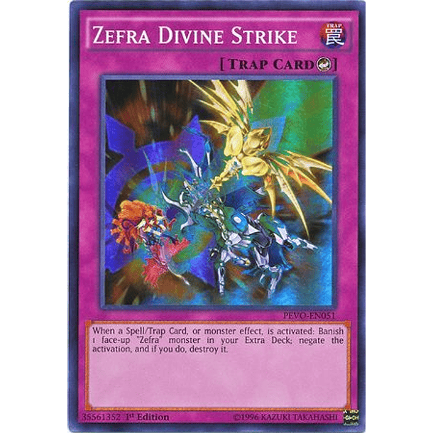 Zefra Divine Strike - PEVO-EN051 - Super Rare 