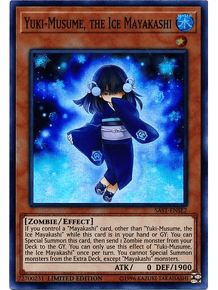 Yuki-Musume, the Ice Mayakashi - SAST-ENSE2 - Super Rare 