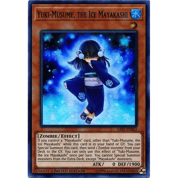 Yuki-Musume, the Ice Mayakashi - SAST-ENSE2 - Super Rare 