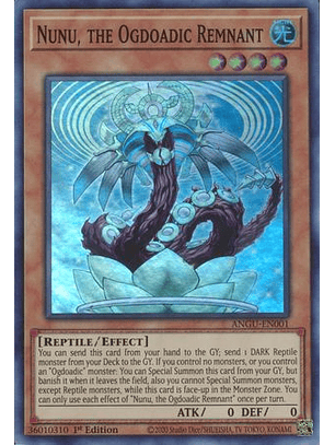 Nunu, the Ogdoadic Remnant - ANGU-EN001 - Super Rare