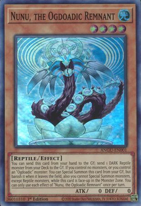 Nunu, the Ogdoadic Remnant - ANGU-EN001 - Super Rare