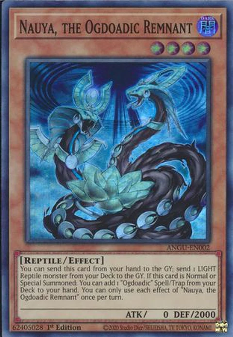 Nauya, the Ogdoadic Remnant - ANGU-EN002 - Super Rare
