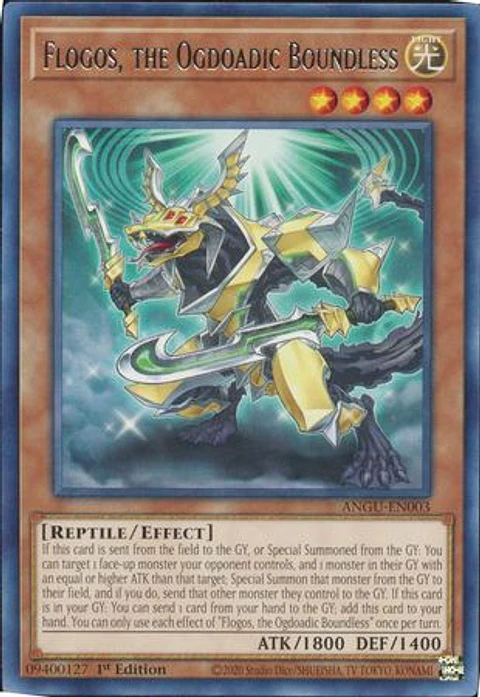 Flogos, the Ogdoadic Boundless - ANGU-EN003 - Rare