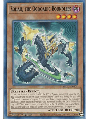Zohah, the Ogdoadic Boundless - ANGU-EN004 - Rare
