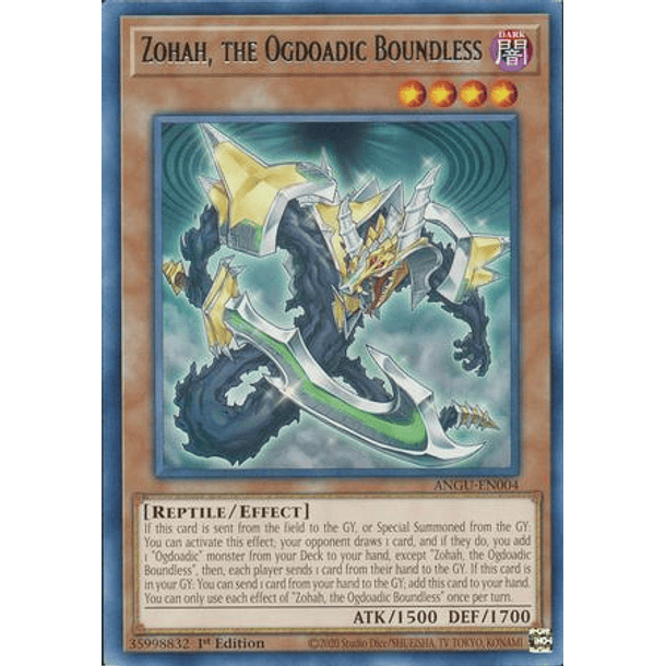 Zohah, the Ogdoadic Boundless - ANGU-EN004 - Rare