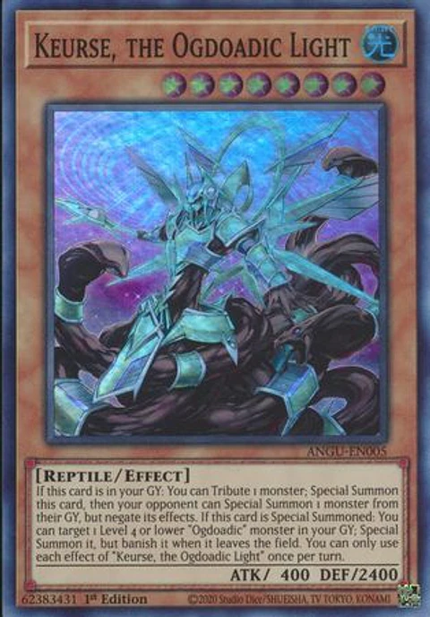 Keurse, the Ogdoadic Light - ANGU-EN005 - Super Rare